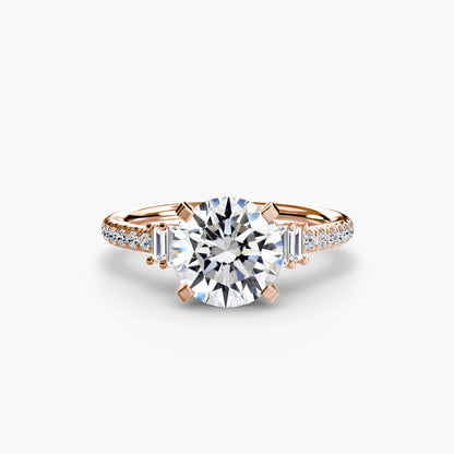 Solitaire with Pavé 4