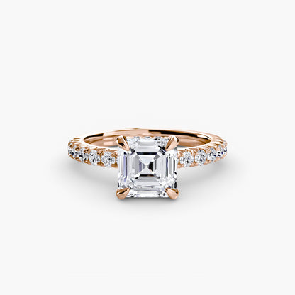 Solitaire with Pavé 6