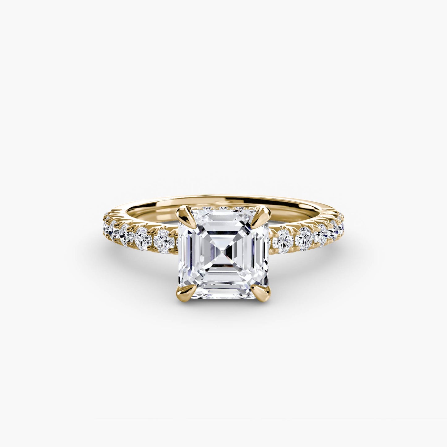 Solitaire with Pavé 6