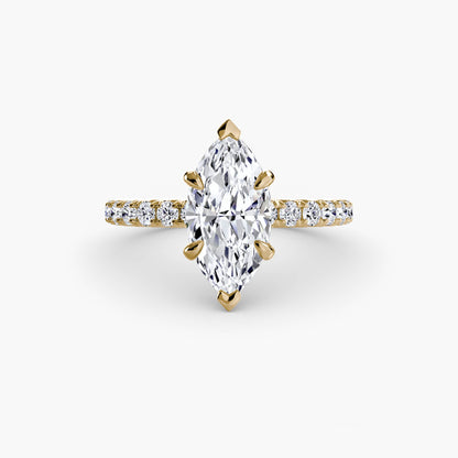 Solitaire with Pavé 6