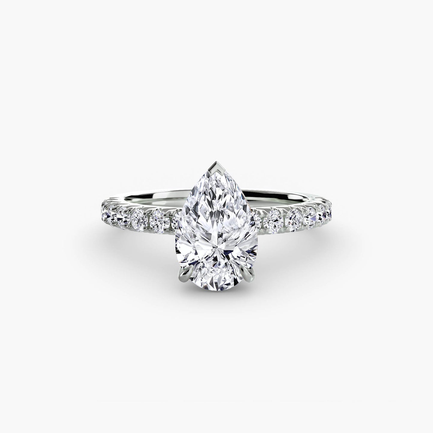 Solitaire with Pavé 6