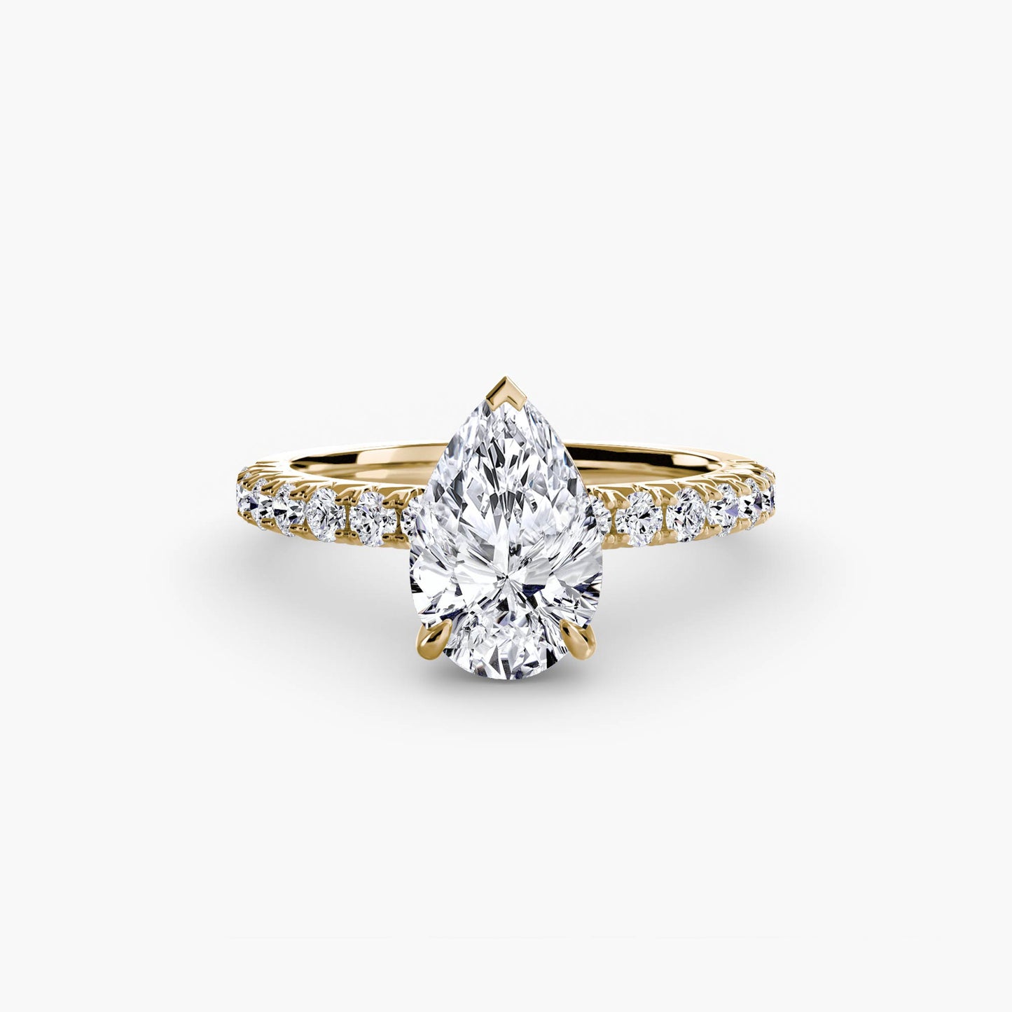 Solitaire with Pavé 6