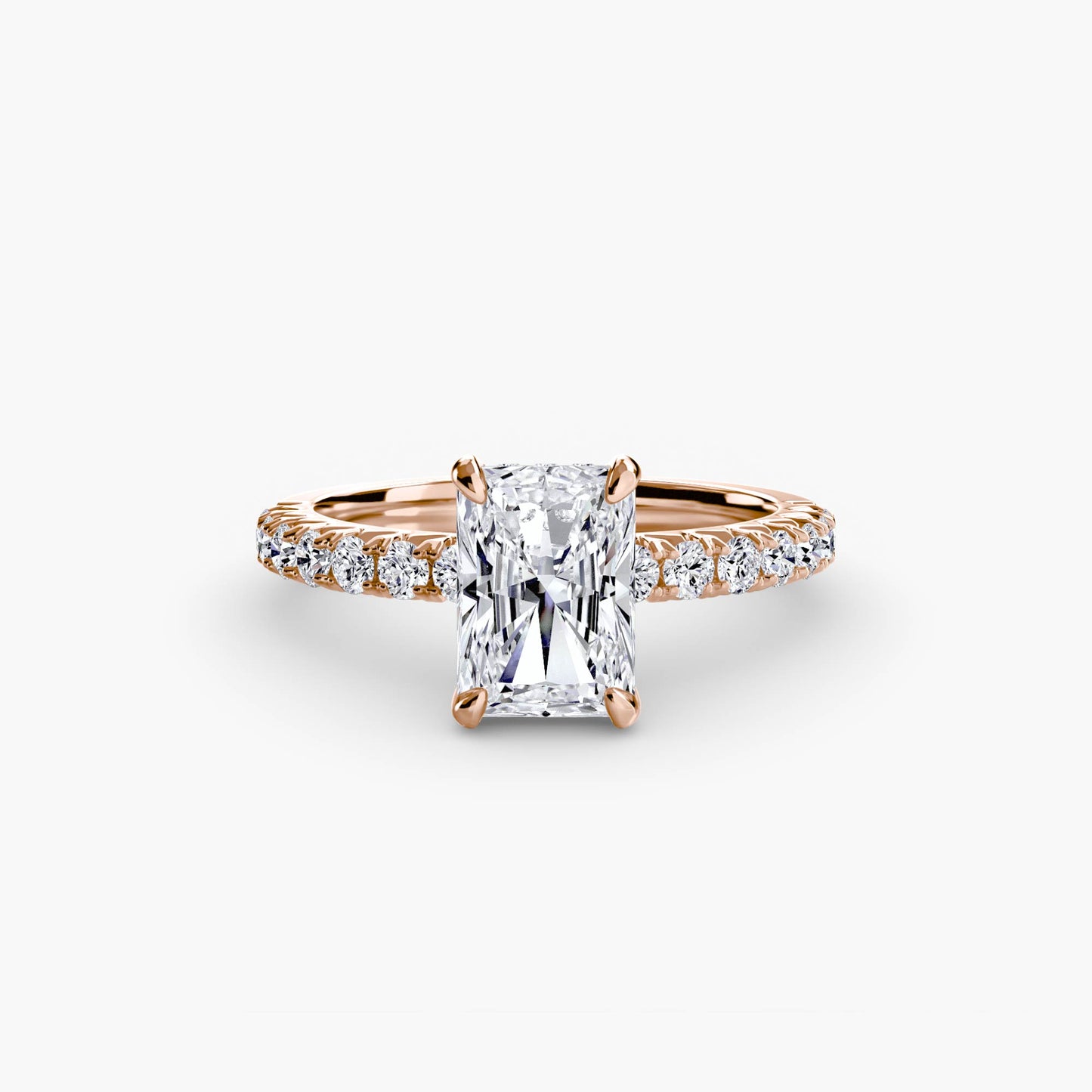 Solitaire with Pavé 6