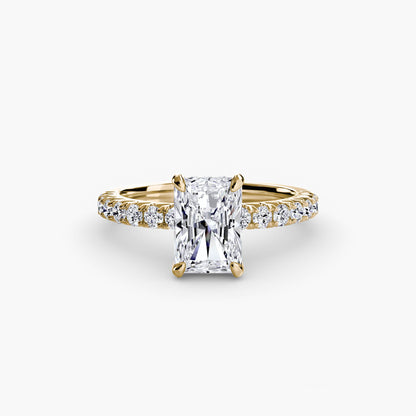 Solitaire with Pavé 6